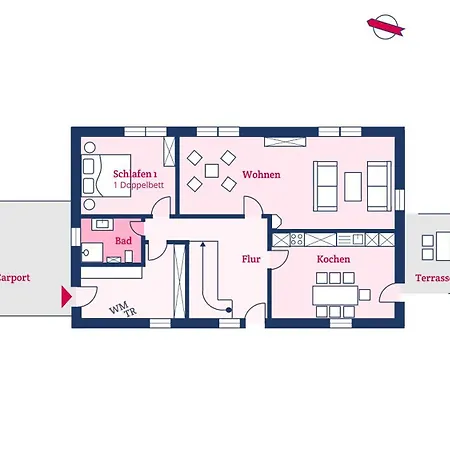 بيت للعطل Haus Perle Oevenum
